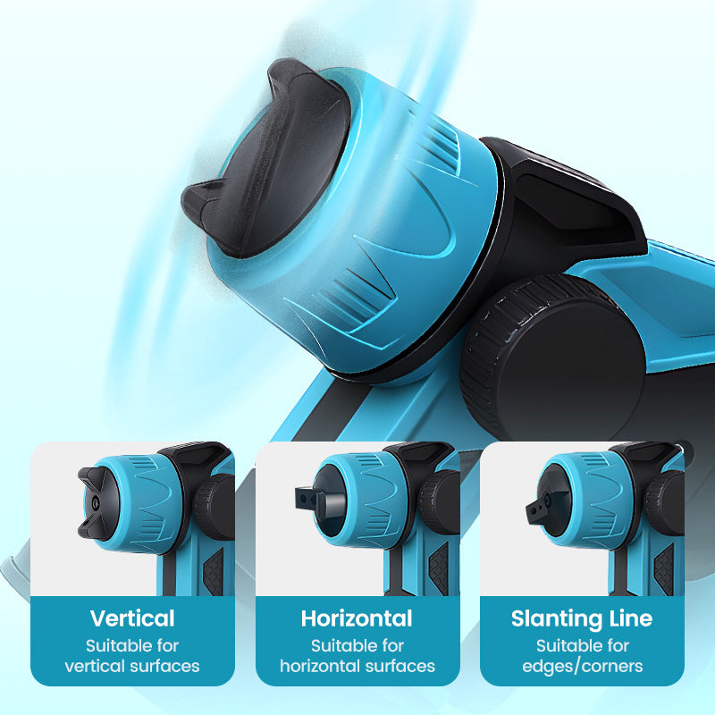 Wireless electric paint sprayer