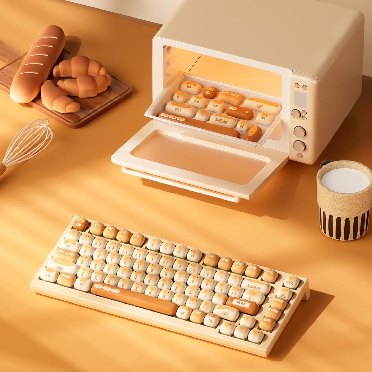 Bun Wonderland Keycaps