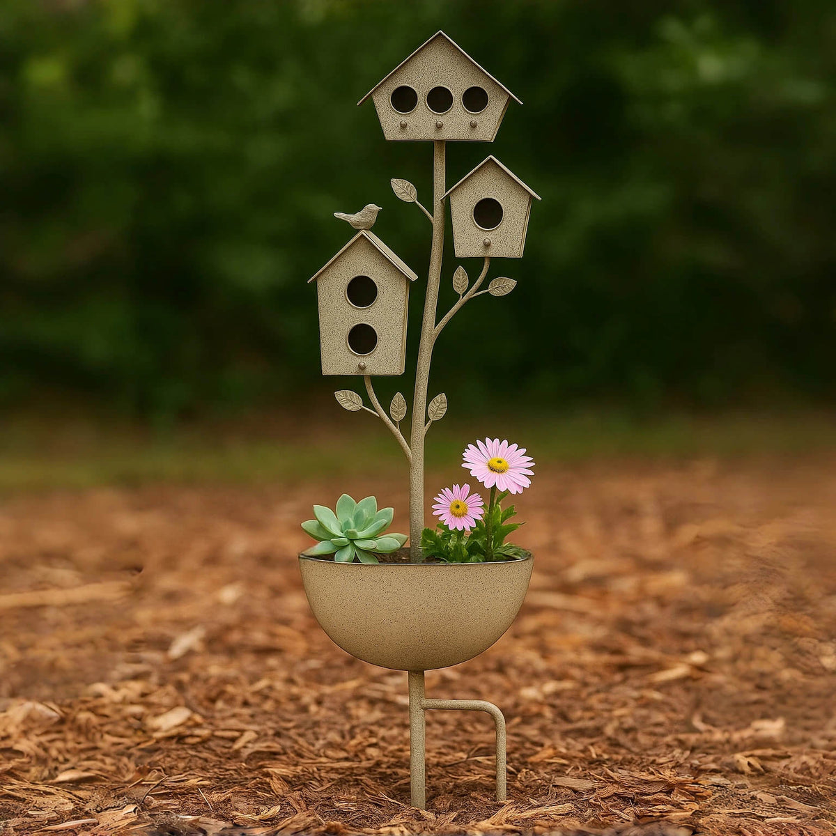 Sturdy Ground Stake — Zero Installation Needed