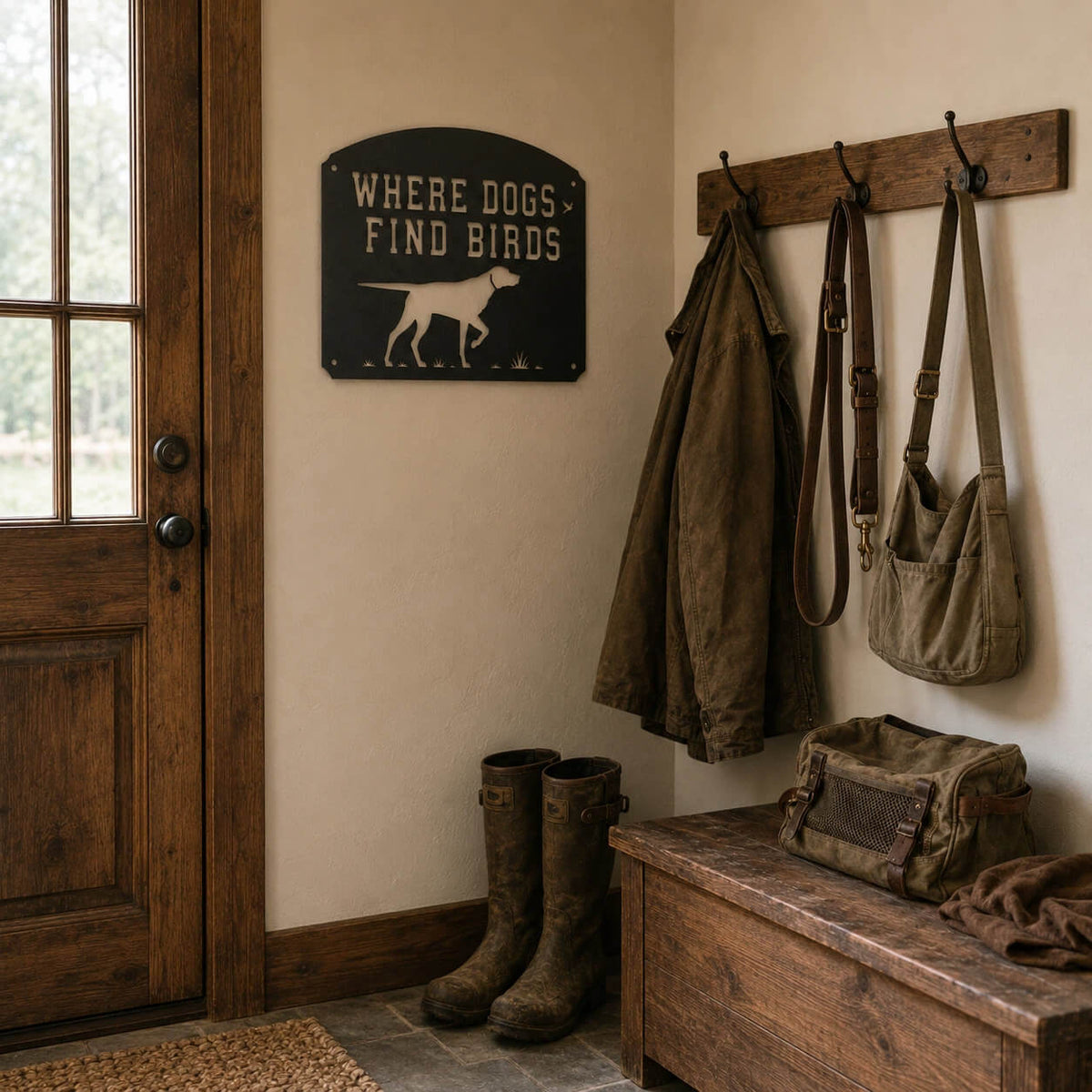 Made to Finish a Bird Dog Room