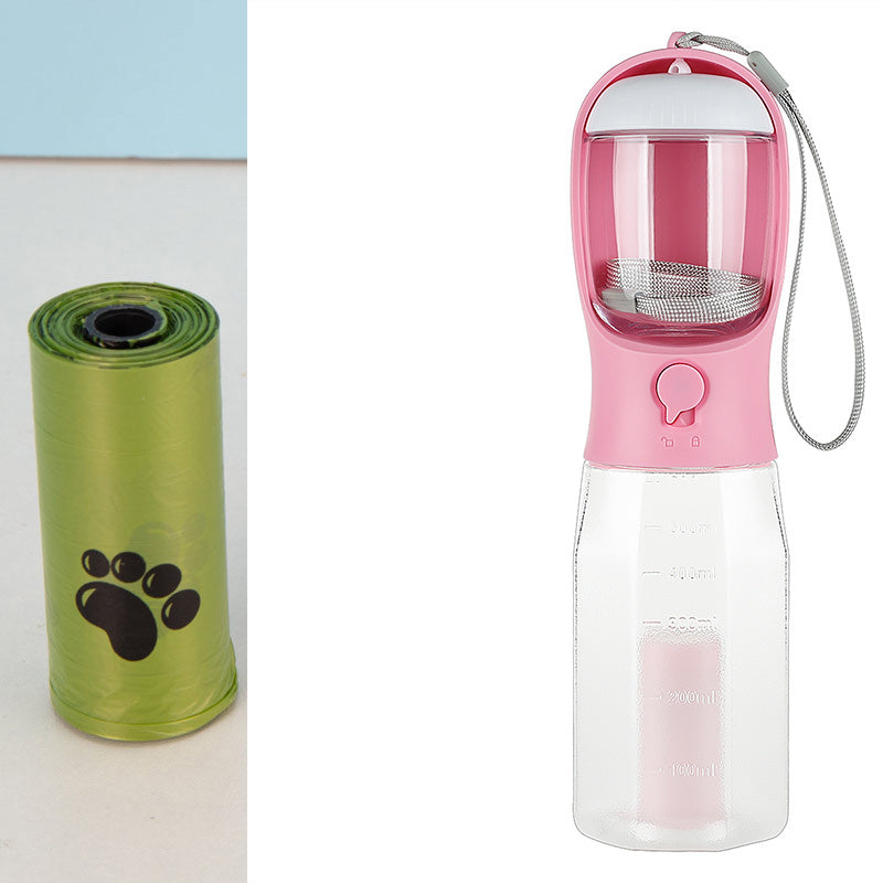 3-in-1 Leak-Proof Pet Water Bottle