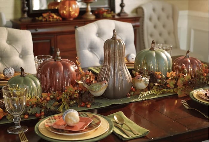 Twinkle Light Pumpkins
