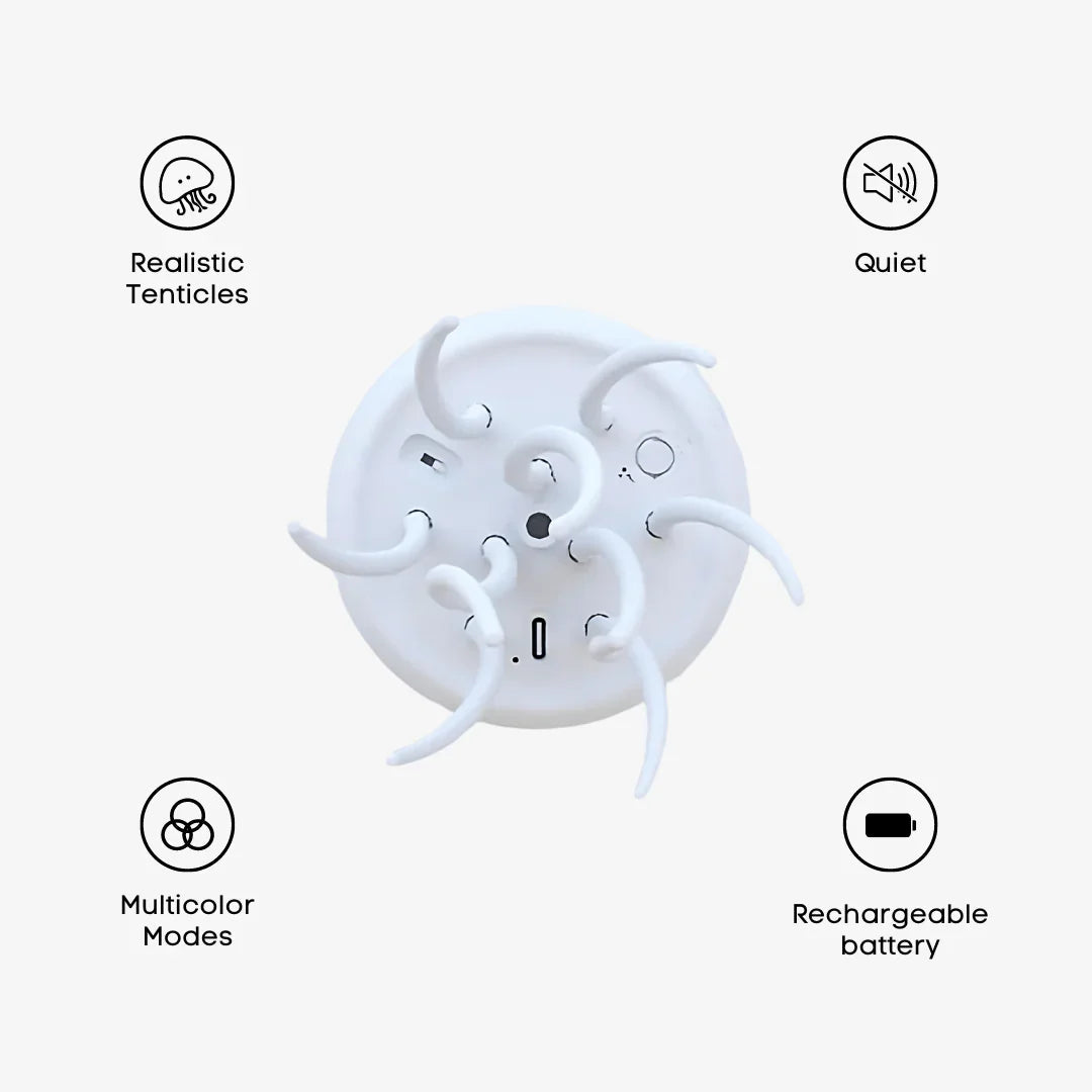 Smart Voice-Controlled Jellyfish Lamp