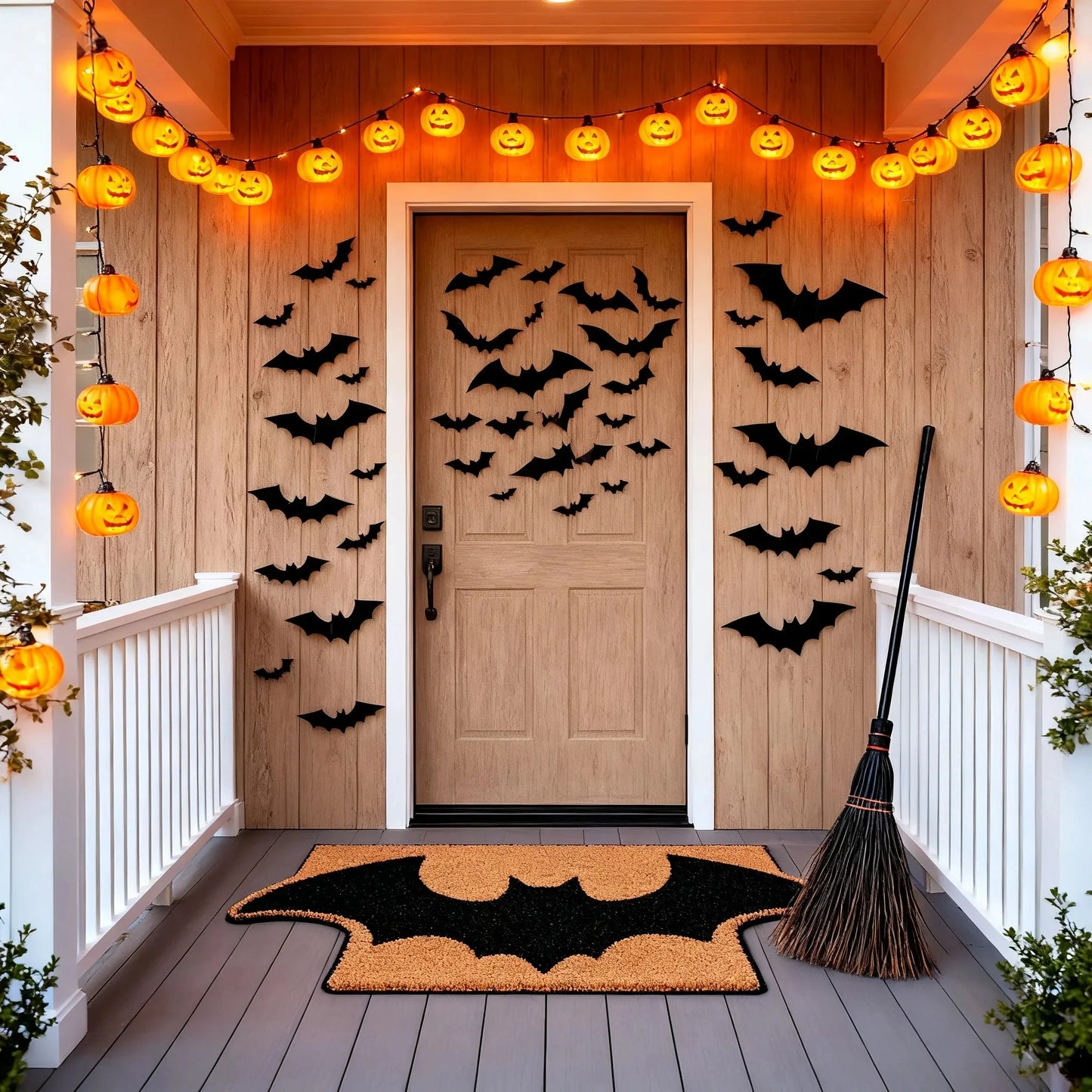 3D LED Bat Wall Décor