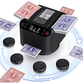 🃏 Automatic Card Shuffler & Dealer – Play Smarter, Play Faster!