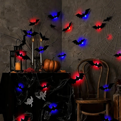 3D LED Bat Wall Décor