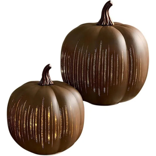 Twinkle Light Pumpkins