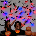 3D LED Bat Wall Décor