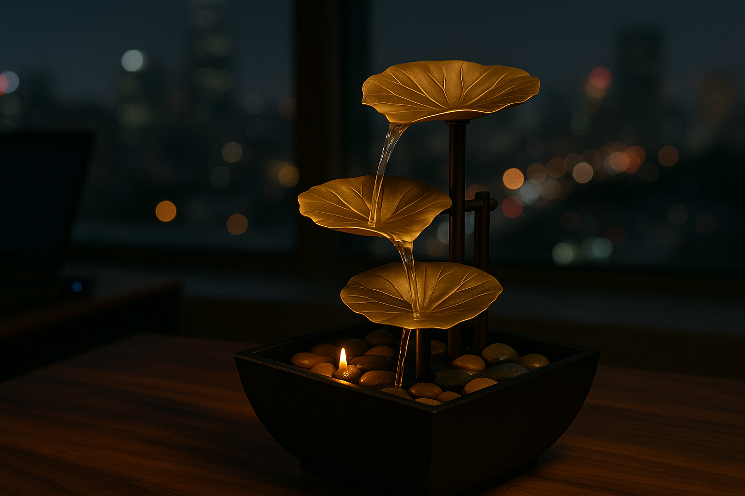 Lotus Leaf Fountain