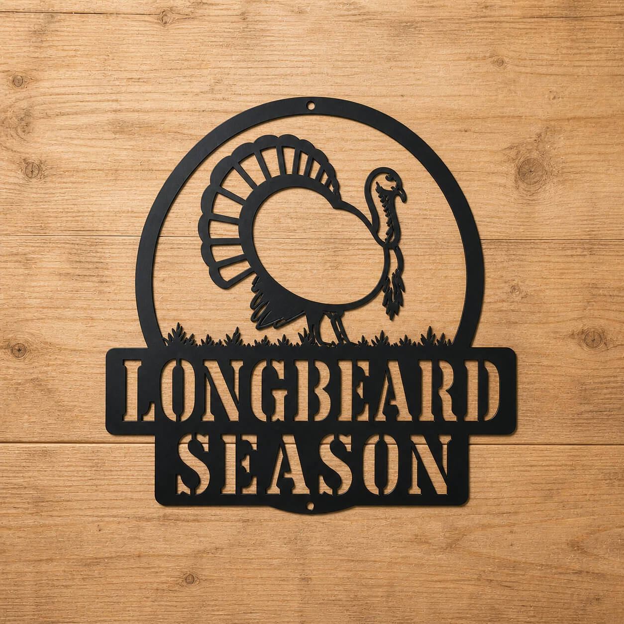 Longbeard Season Metal Sign