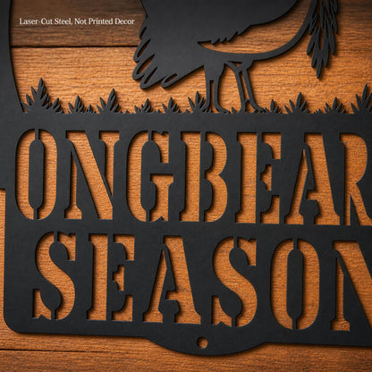 Longbeard Season Metal Sign