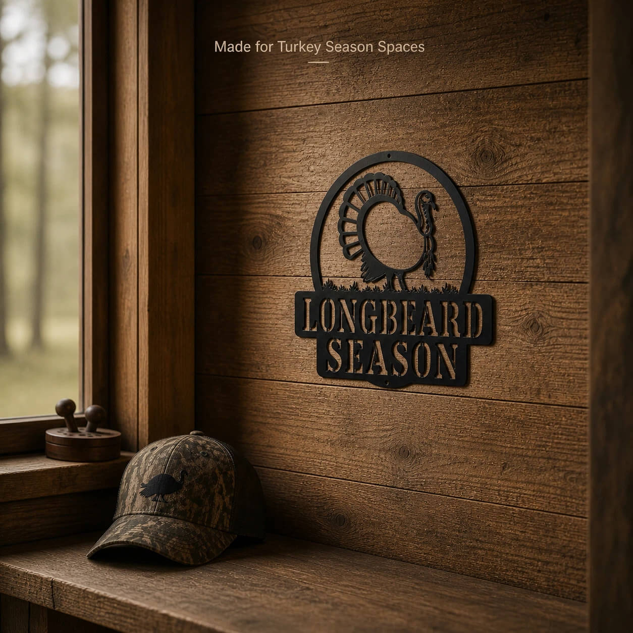 Longbeard Season Metal Sign