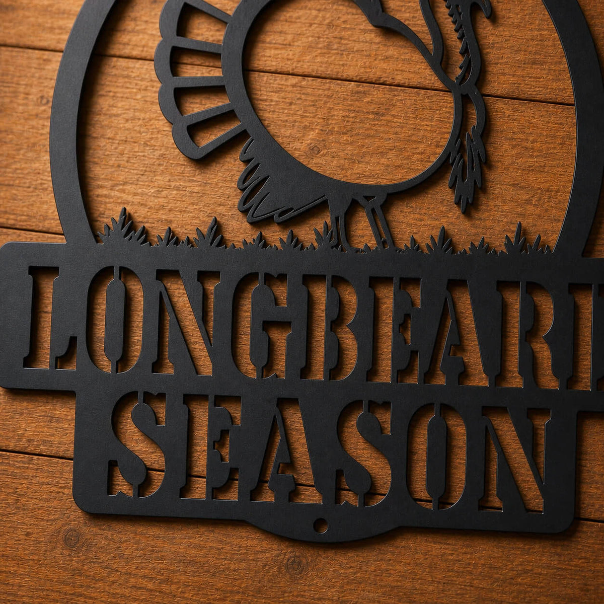 Laser-Cut Steel, Not Printed Decor