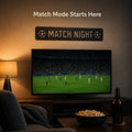 Match Night Metal Sign