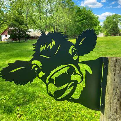 Funny Farm Fence Animals