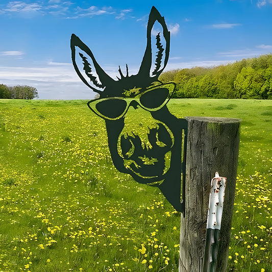 Funny Farm Fence Animals