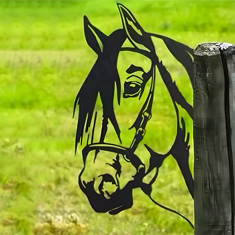 Funny Farm Fence Animals