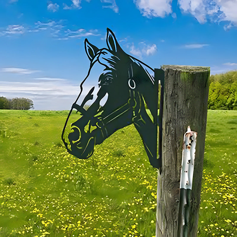 Funny Farm Fence Animals