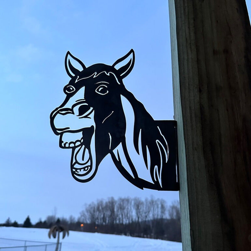 Funny Farm Fence Animals
