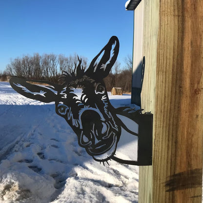 Funny Farm Fence Animals
