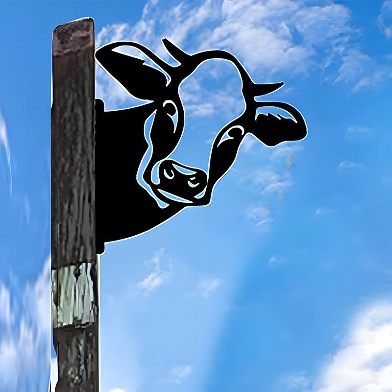 Funny Farm Fence Animals