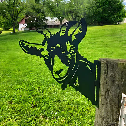 Funny Farm Fence Animals