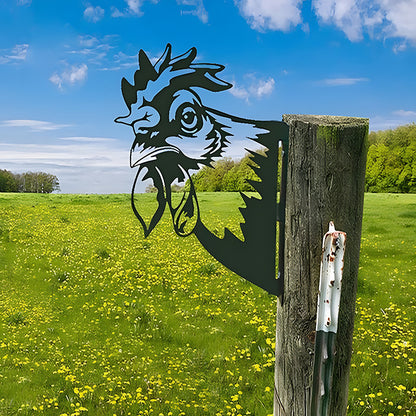 Funny Farm Fence Animals