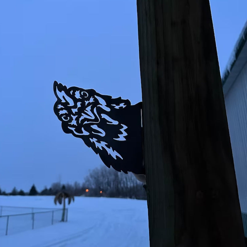 Funny Farm Fence Animals