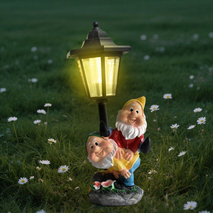 Funny Solar Gnome Light for Garden