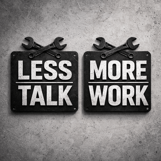 2-Pack Metal Garage Sign