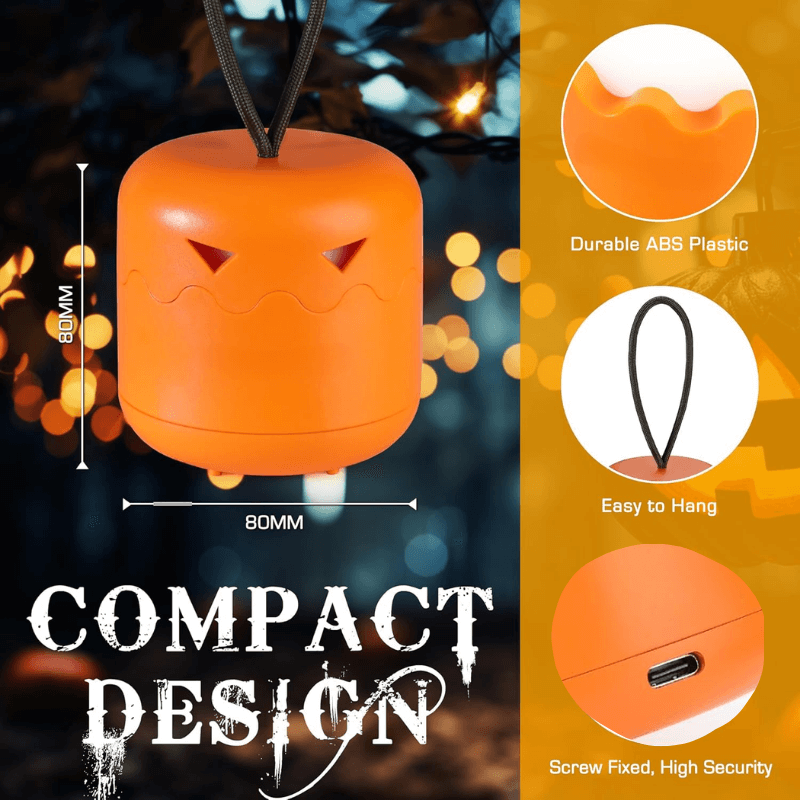 🎃Halloween Pumpkins Lantern, Collapsible Jack O Lantern