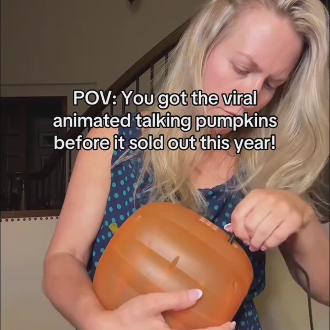Your Pumpkin Comes To Life